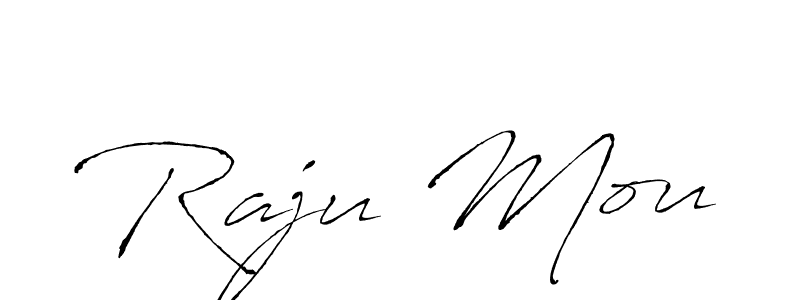 Here are the top 10 professional signature styles for the name Raju Mou. These are the best autograph styles you can use for your name. Raju Mou signature style 6 images and pictures png