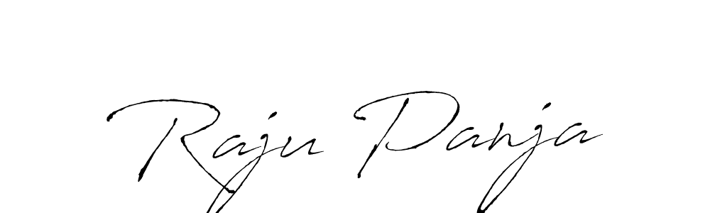 It looks lik you need a new signature style for name Raju Panja. Design unique handwritten (Antro_Vectra) signature with our free signature maker in just a few clicks. Raju Panja signature style 6 images and pictures png