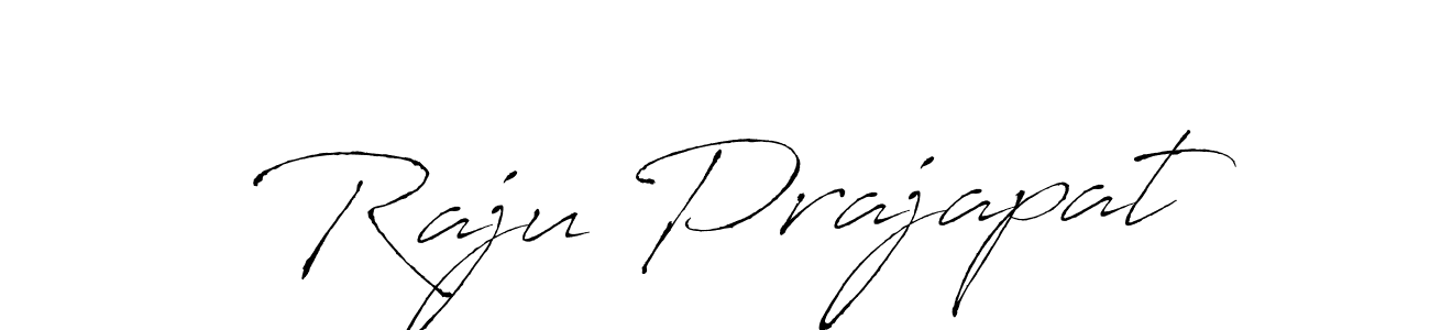 How to make Raju Prajapat signature? Antro_Vectra is a professional autograph style. Create handwritten signature for Raju Prajapat name. Raju Prajapat signature style 6 images and pictures png