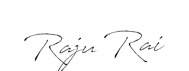 How to make Raju Rai name signature. Use Antro_Vectra style for creating short signs online. This is the latest handwritten sign. Raju Rai signature style 6 images and pictures png