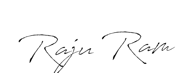 You should practise on your own different ways (Antro_Vectra) to write your name (Raju Ram) in signature. don't let someone else do it for you. Raju Ram signature style 6 images and pictures png