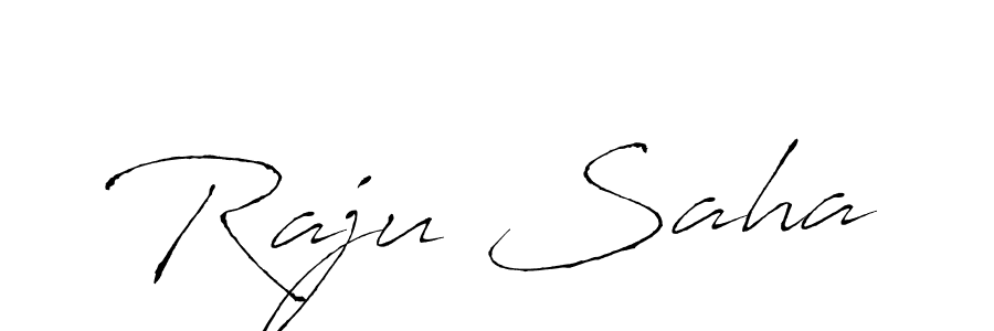 Design your own signature with our free online signature maker. With this signature software, you can create a handwritten (Antro_Vectra) signature for name Raju Saha. Raju Saha signature style 6 images and pictures png