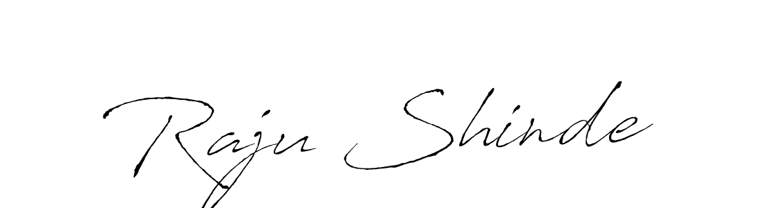 Raju Shinde stylish signature style. Best Handwritten Sign (Antro_Vectra) for my name. Handwritten Signature Collection Ideas for my name Raju Shinde. Raju Shinde signature style 6 images and pictures png