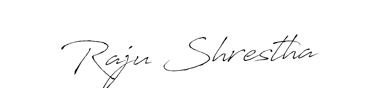 It looks lik you need a new signature style for name Raju Shrestha. Design unique handwritten (Antro_Vectra) signature with our free signature maker in just a few clicks. Raju Shrestha signature style 6 images and pictures png