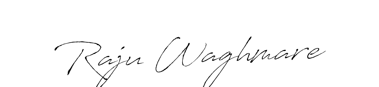 You should practise on your own different ways (Antro_Vectra) to write your name (Raju Waghmare) in signature. don't let someone else do it for you. Raju Waghmare signature style 6 images and pictures png