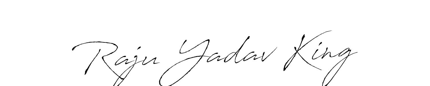 Antro_Vectra is a professional signature style that is perfect for those who want to add a touch of class to their signature. It is also a great choice for those who want to make their signature more unique. Get Raju Yadav King name to fancy signature for free. Raju Yadav King signature style 6 images and pictures png