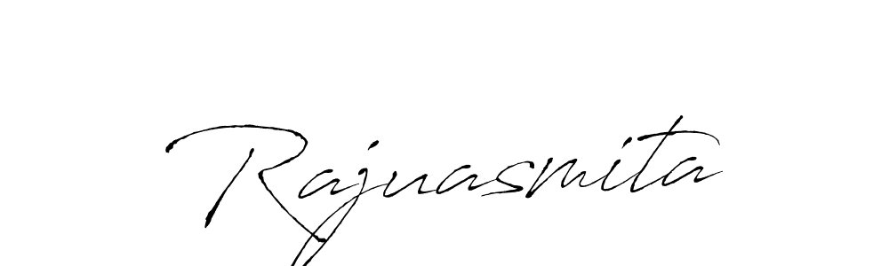 Antro_Vectra is a professional signature style that is perfect for those who want to add a touch of class to their signature. It is also a great choice for those who want to make their signature more unique. Get Rajuasmita name to fancy signature for free. Rajuasmita signature style 6 images and pictures png
