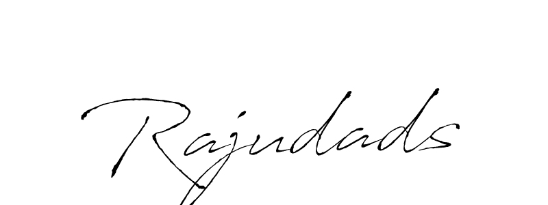 Use a signature maker to create a handwritten signature online. With this signature software, you can design (Antro_Vectra) your own signature for name Rajudads. Rajudads signature style 6 images and pictures png