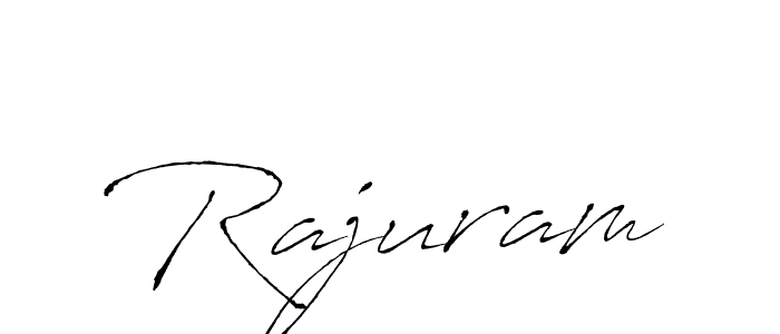 Make a beautiful signature design for name Rajuram. With this signature (Antro_Vectra) style, you can create a handwritten signature for free. Rajuram signature style 6 images and pictures png