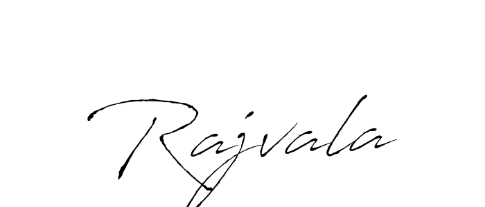 Use a signature maker to create a handwritten signature online. With this signature software, you can design (Antro_Vectra) your own signature for name Rajvala. Rajvala signature style 6 images and pictures png