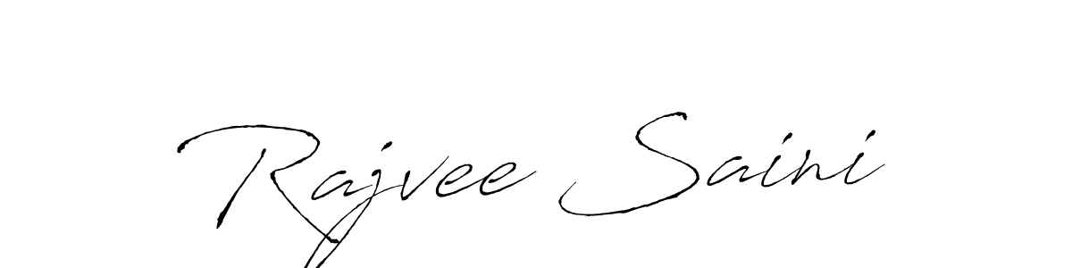 Make a beautiful signature design for name Rajvee Saini. Use this online signature maker to create a handwritten signature for free. Rajvee Saini signature style 6 images and pictures png