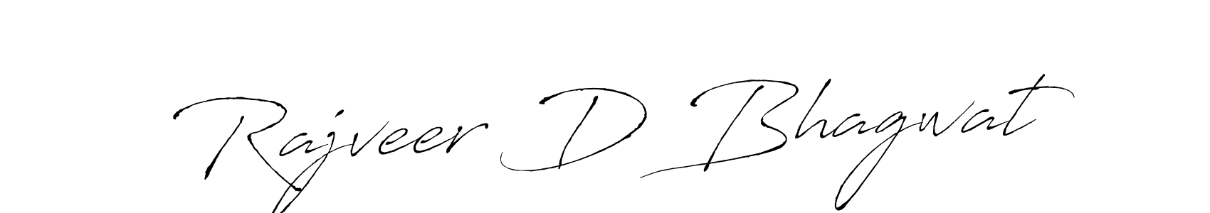 Also we have Rajveer D Bhagwat name is the best signature style. Create professional handwritten signature collection using Antro_Vectra autograph style. Rajveer D Bhagwat signature style 6 images and pictures png