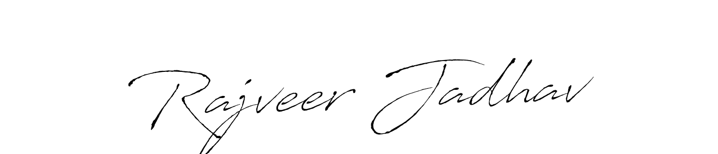 if you are searching for the best signature style for your name Rajveer Jadhav. so please give up your signature search. here we have designed multiple signature styles  using Antro_Vectra. Rajveer Jadhav signature style 6 images and pictures png