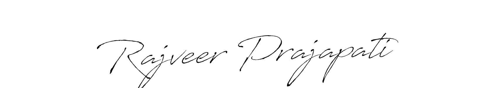 You can use this online signature creator to create a handwritten signature for the name Rajveer Prajapati. This is the best online autograph maker. Rajveer Prajapati signature style 6 images and pictures png