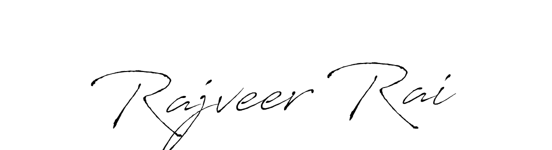 How to make Rajveer Rai signature? Antro_Vectra is a professional autograph style. Create handwritten signature for Rajveer Rai name. Rajveer Rai signature style 6 images and pictures png