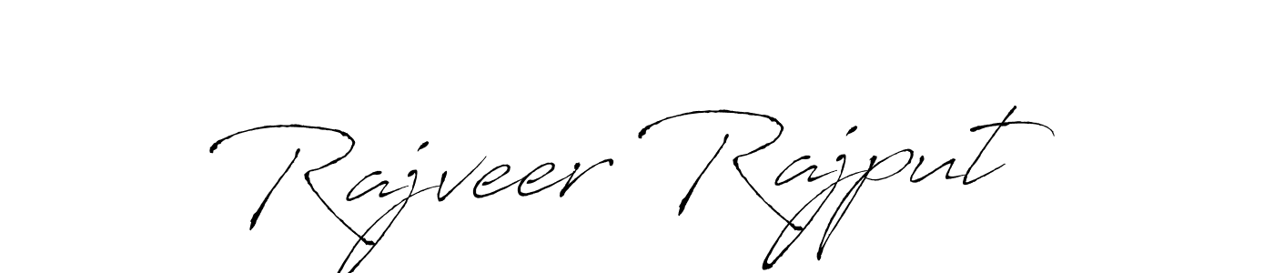 Antro_Vectra is a professional signature style that is perfect for those who want to add a touch of class to their signature. It is also a great choice for those who want to make their signature more unique. Get Rajveer Rajput name to fancy signature for free. Rajveer Rajput signature style 6 images and pictures png