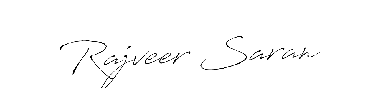 How to make Rajveer Saran signature? Antro_Vectra is a professional autograph style. Create handwritten signature for Rajveer Saran name. Rajveer Saran signature style 6 images and pictures png