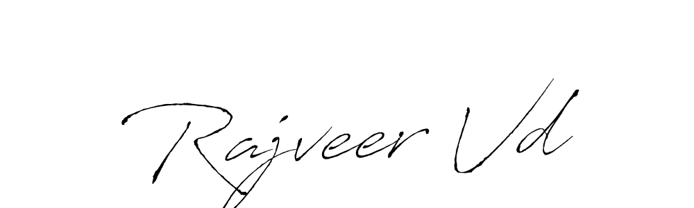 if you are searching for the best signature style for your name Rajveer Vd. so please give up your signature search. here we have designed multiple signature styles  using Antro_Vectra. Rajveer Vd signature style 6 images and pictures png