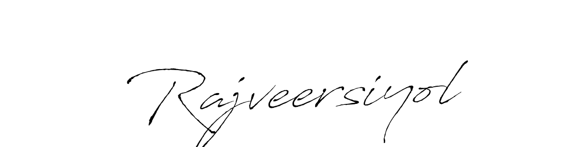 Here are the top 10 professional signature styles for the name Rajveersiyol. These are the best autograph styles you can use for your name. Rajveersiyol signature style 6 images and pictures png