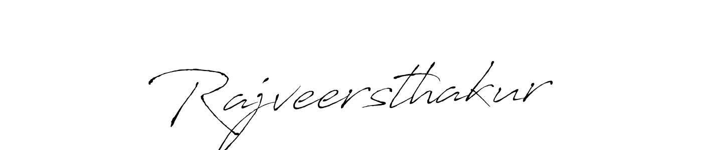 Design your own signature with our free online signature maker. With this signature software, you can create a handwritten (Antro_Vectra) signature for name Rajveersthakur. Rajveersthakur signature style 6 images and pictures png