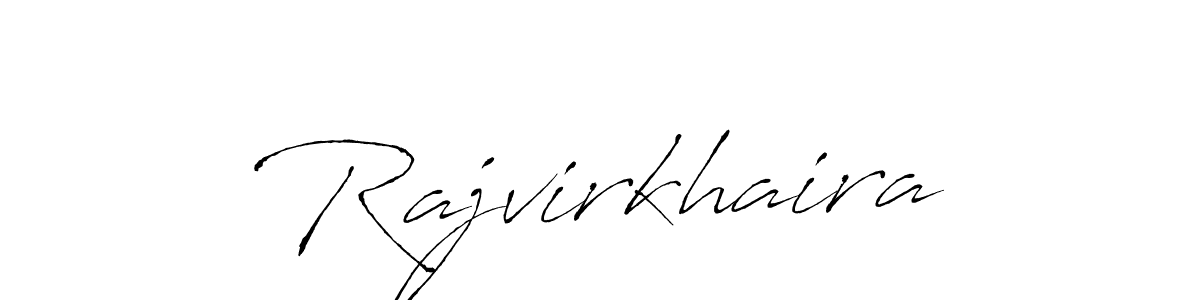 Similarly Antro_Vectra is the best handwritten signature design. Signature creator online .You can use it as an online autograph creator for name Rajvirkhaira. Rajvirkhaira signature style 6 images and pictures png