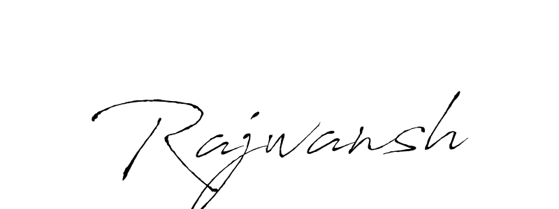Use a signature maker to create a handwritten signature online. With this signature software, you can design (Antro_Vectra) your own signature for name Rajwansh. Rajwansh signature style 6 images and pictures png