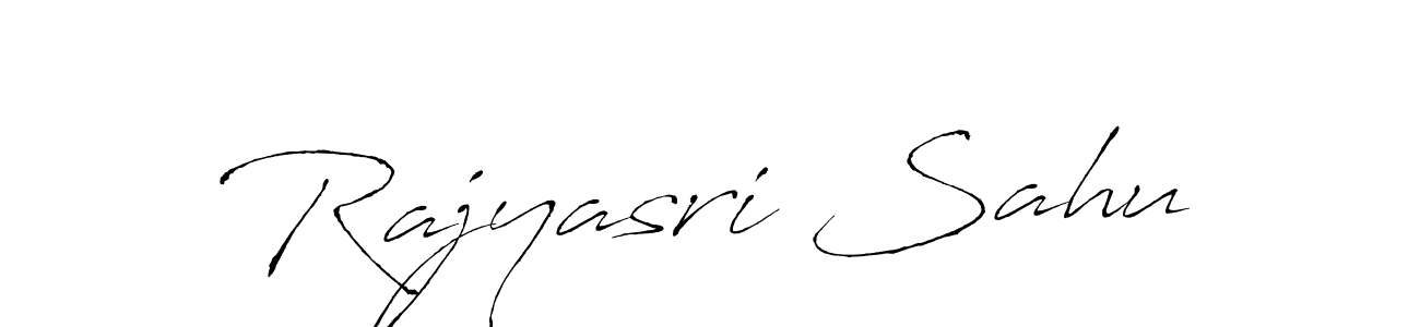 Design your own signature with our free online signature maker. With this signature software, you can create a handwritten (Antro_Vectra) signature for name Rajyasri Sahu. Rajyasri Sahu signature style 6 images and pictures png