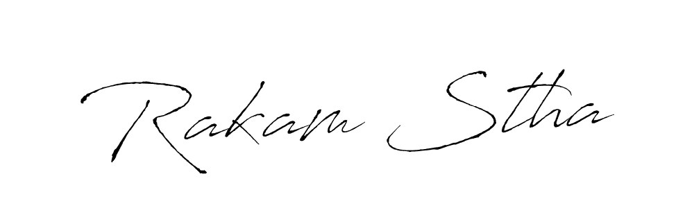 Best and Professional Signature Style for Rakam Stha. Antro_Vectra Best Signature Style Collection. Rakam Stha signature style 6 images and pictures png