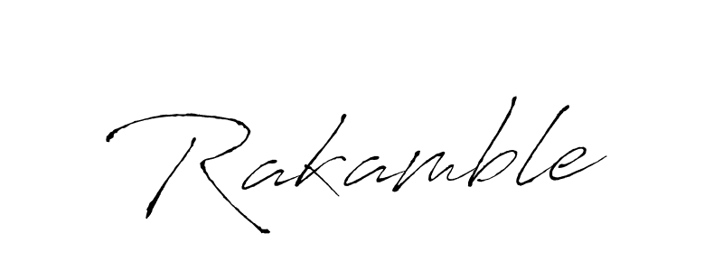 How to Draw Rakamble signature style? Antro_Vectra is a latest design signature styles for name Rakamble. Rakamble signature style 6 images and pictures png