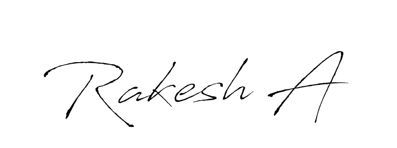 if you are searching for the best signature style for your name Rakesh A. so please give up your signature search. here we have designed multiple signature styles  using Antro_Vectra. Rakesh A signature style 6 images and pictures png