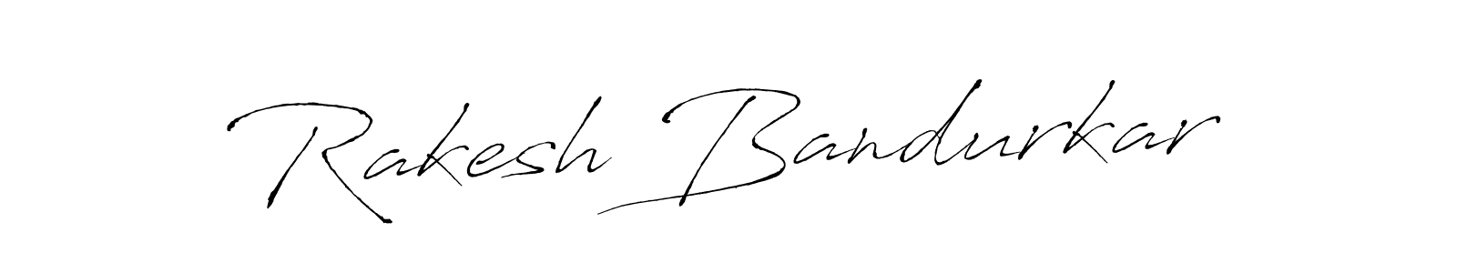 Design your own signature with our free online signature maker. With this signature software, you can create a handwritten (Antro_Vectra) signature for name Rakesh Bandurkar. Rakesh Bandurkar signature style 6 images and pictures png