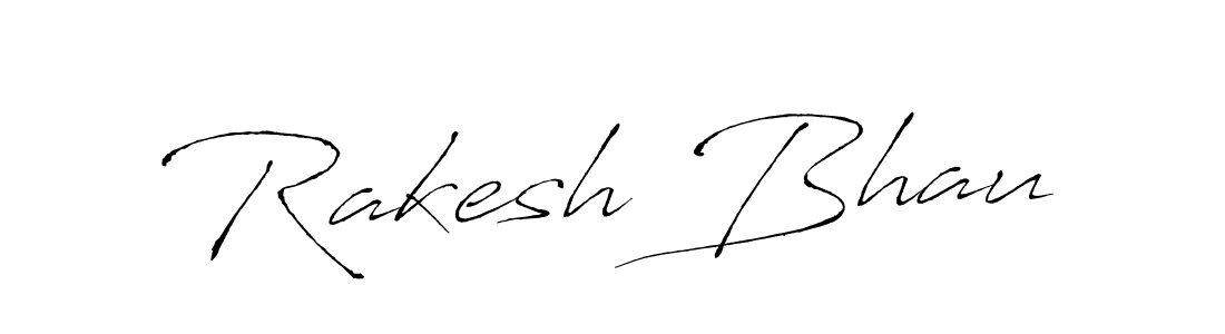 How to make Rakesh Bhau signature? Antro_Vectra is a professional autograph style. Create handwritten signature for Rakesh Bhau name. Rakesh Bhau signature style 6 images and pictures png