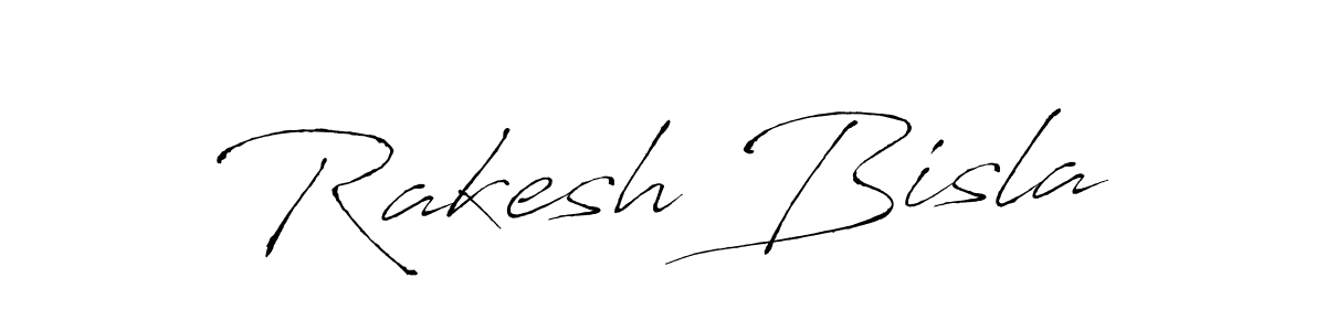 Also we have Rakesh Bisla name is the best signature style. Create professional handwritten signature collection using Antro_Vectra autograph style. Rakesh Bisla signature style 6 images and pictures png