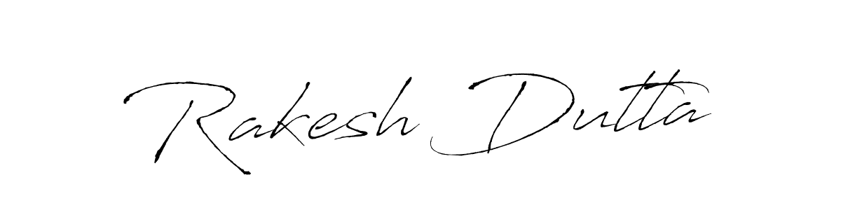 How to make Rakesh Dutta signature? Antro_Vectra is a professional autograph style. Create handwritten signature for Rakesh Dutta name. Rakesh Dutta signature style 6 images and pictures png