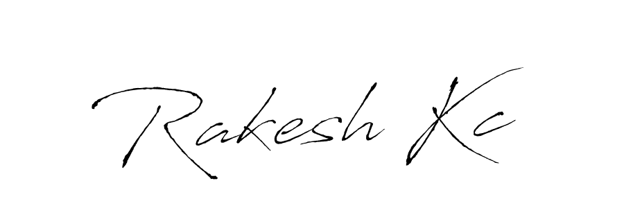 This is the best signature style for the Rakesh Kc name. Also you like these signature font (Antro_Vectra). Mix name signature. Rakesh Kc signature style 6 images and pictures png