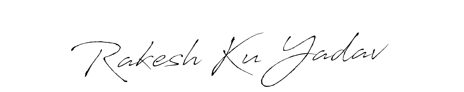 Use a signature maker to create a handwritten signature online. With this signature software, you can design (Antro_Vectra) your own signature for name Rakesh Ku Yadav. Rakesh Ku Yadav signature style 6 images and pictures png