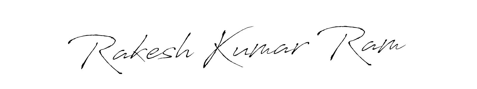 Design your own signature with our free online signature maker. With this signature software, you can create a handwritten (Antro_Vectra) signature for name Rakesh Kumar Ram. Rakesh Kumar Ram signature style 6 images and pictures png