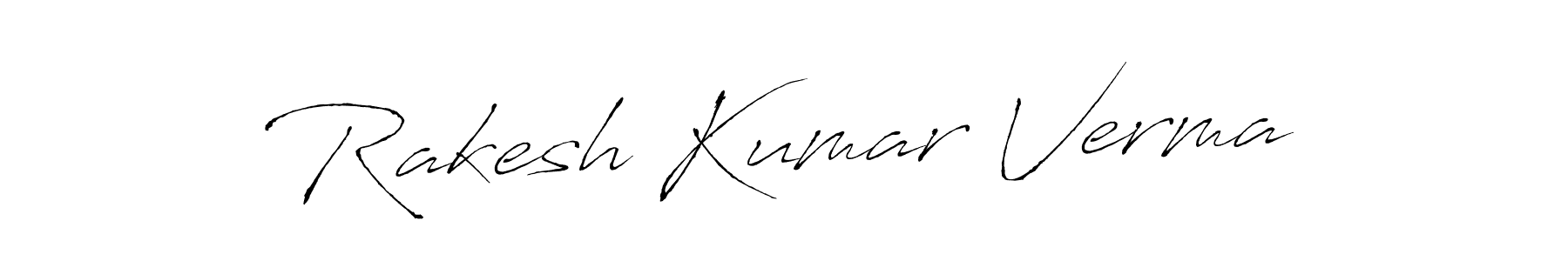 This is the best signature style for the Rakesh Kumar Verma name. Also you like these signature font (Antro_Vectra). Mix name signature. Rakesh Kumar Verma signature style 6 images and pictures png