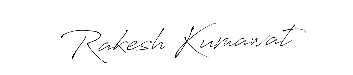 Rakesh Kumawat stylish signature style. Best Handwritten Sign (Antro_Vectra) for my name. Handwritten Signature Collection Ideas for my name Rakesh Kumawat. Rakesh Kumawat signature style 6 images and pictures png