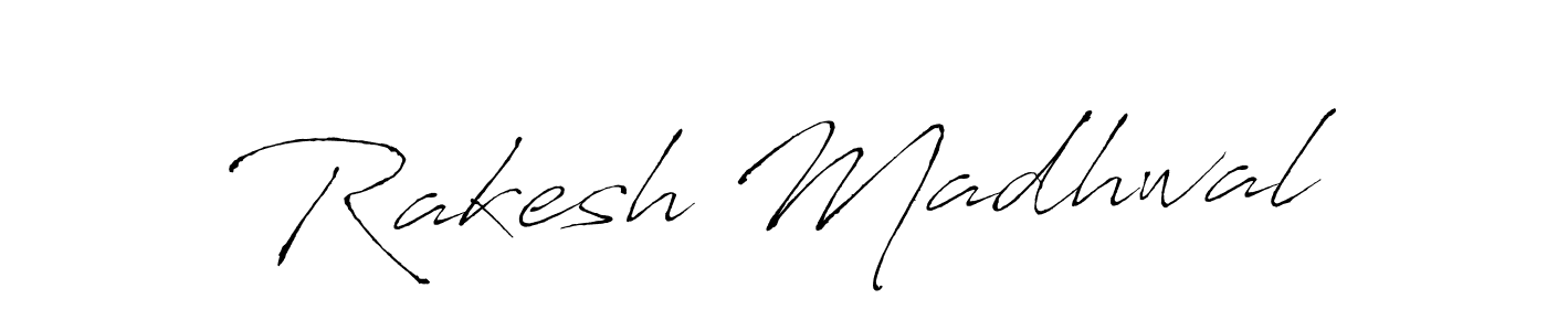 The best way (Antro_Vectra) to make a short signature is to pick only two or three words in your name. The name Rakesh Madhwal include a total of six letters. For converting this name. Rakesh Madhwal signature style 6 images and pictures png