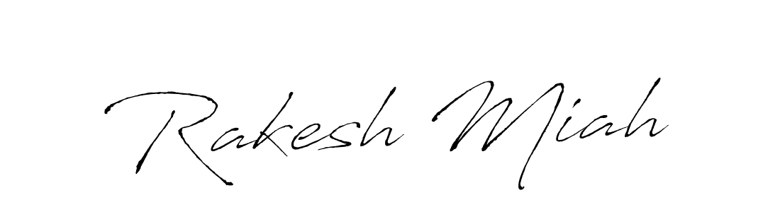 Create a beautiful signature design for name Rakesh Miah. With this signature (Antro_Vectra) fonts, you can make a handwritten signature for free. Rakesh Miah signature style 6 images and pictures png