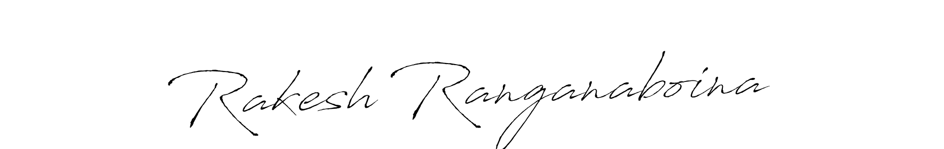 It looks lik you need a new signature style for name Rakesh Ranganaboina. Design unique handwritten (Antro_Vectra) signature with our free signature maker in just a few clicks. Rakesh Ranganaboina signature style 6 images and pictures png