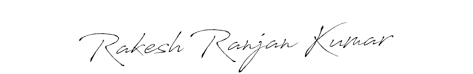 Make a beautiful signature design for name Rakesh Ranjan Kumar. With this signature (Antro_Vectra) style, you can create a handwritten signature for free. Rakesh Ranjan Kumar signature style 6 images and pictures png