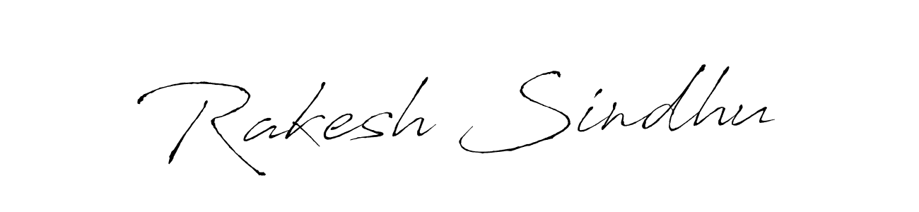 Make a beautiful signature design for name Rakesh Sindhu. With this signature (Antro_Vectra) style, you can create a handwritten signature for free. Rakesh Sindhu signature style 6 images and pictures png