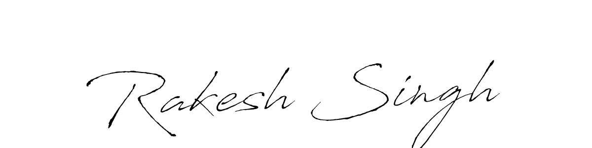 Design your own signature with our free online signature maker. With this signature software, you can create a handwritten (Antro_Vectra) signature for name Rakesh Singh. Rakesh Singh signature style 6 images and pictures png