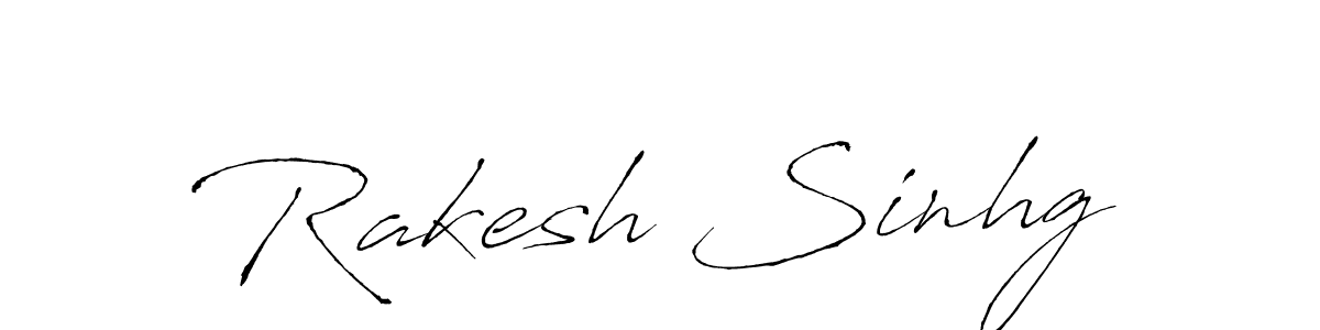 Also we have Rakesh Sinhg name is the best signature style. Create professional handwritten signature collection using Antro_Vectra autograph style. Rakesh Sinhg signature style 6 images and pictures png