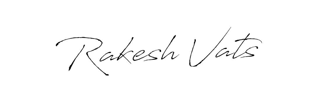 The best way (Antro_Vectra) to make a short signature is to pick only two or three words in your name. The name Rakesh Vats include a total of six letters. For converting this name. Rakesh Vats signature style 6 images and pictures png