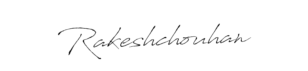 Design your own signature with our free online signature maker. With this signature software, you can create a handwritten (Antro_Vectra) signature for name Rakeshchouhan. Rakeshchouhan signature style 6 images and pictures png