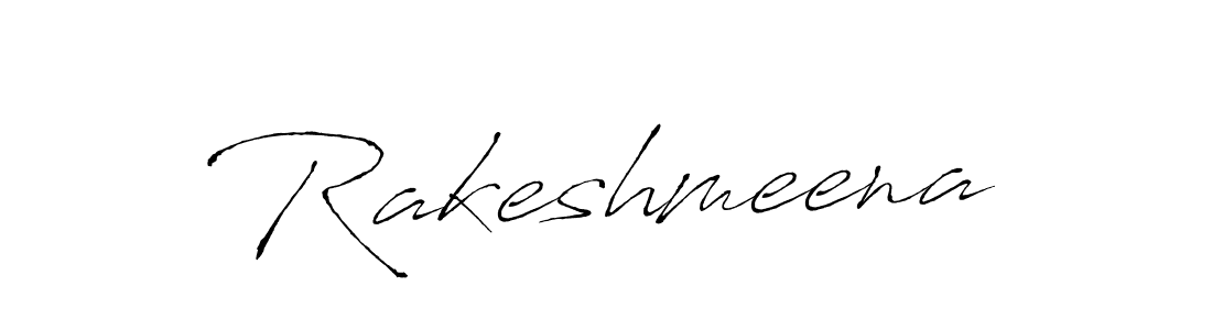 Make a beautiful signature design for name Rakeshmeena. With this signature (Antro_Vectra) style, you can create a handwritten signature for free. Rakeshmeena signature style 6 images and pictures png