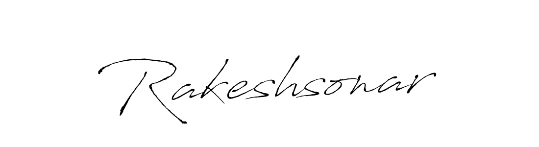 Use a signature maker to create a handwritten signature online. With this signature software, you can design (Antro_Vectra) your own signature for name Rakeshsonar. Rakeshsonar signature style 6 images and pictures png